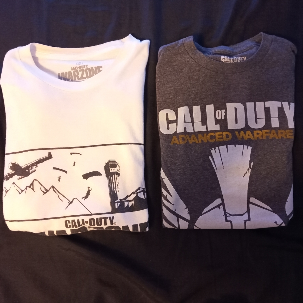 Men's Call Of Duty T-Shirt Lot Of 2 (S)